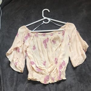 Free people off the shoulder blouse